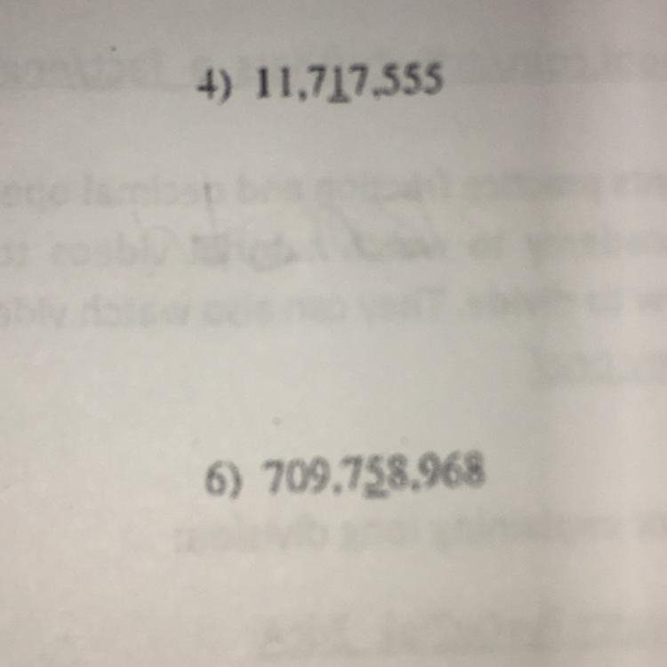 4)11,717,555 the one is underlined and i need to know the place value of it-example-1