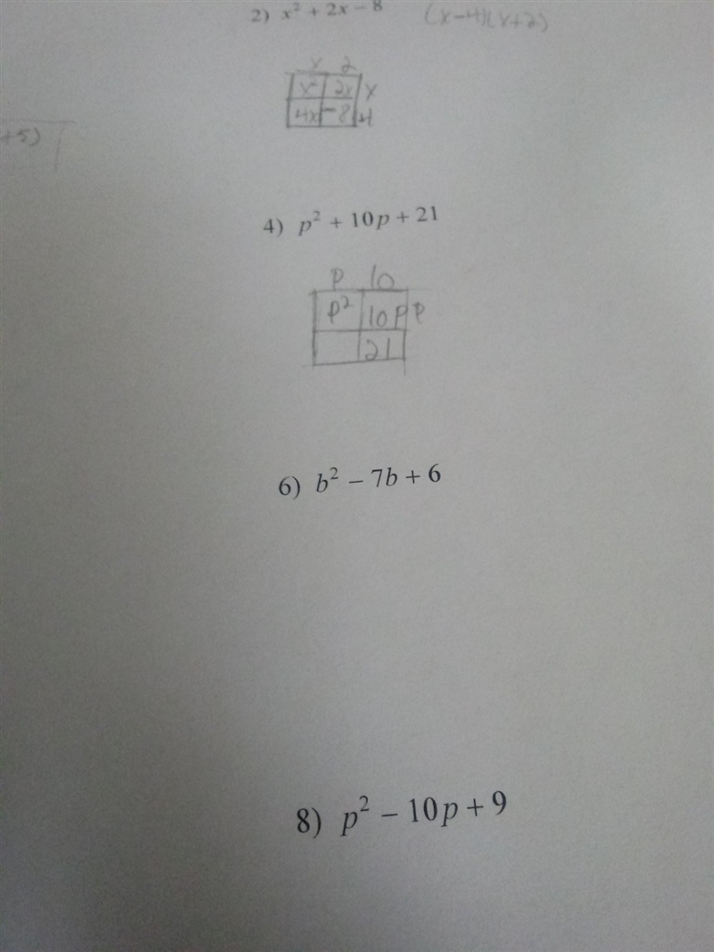 B squared minus 7b plus 6-example-1