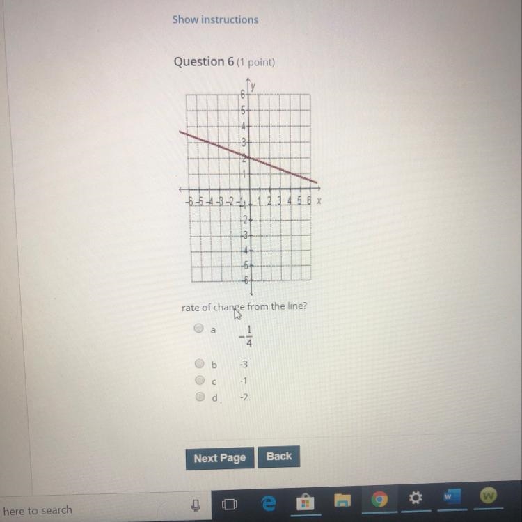 Rate of change from the line-example-1