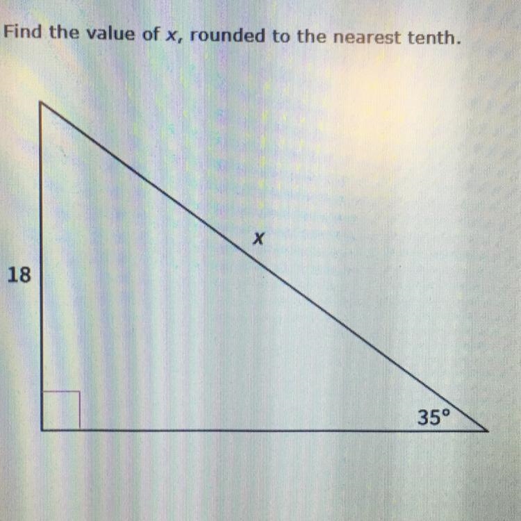 Find the value of x, rounded to the nearest tenth-example-1