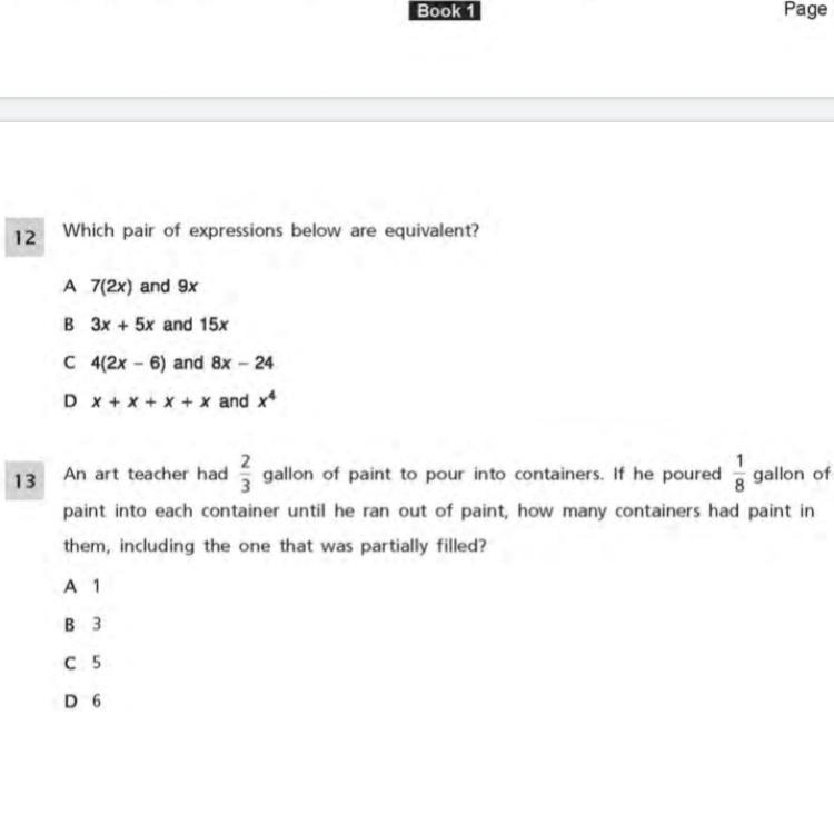 Which pair of expressions are equivalent?-example-1