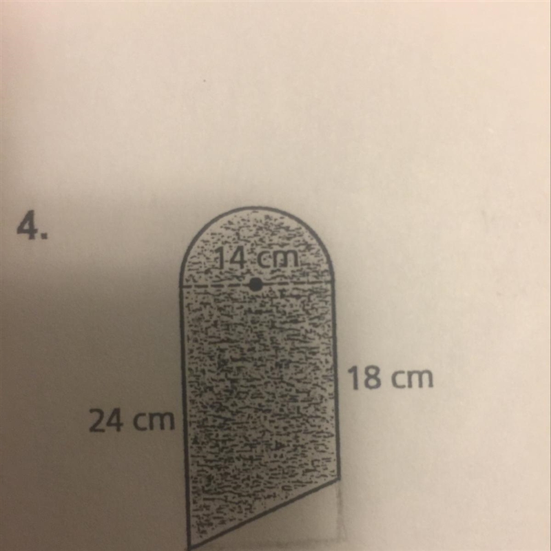 How to Find the area of this figure-example-1