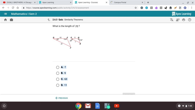 What is the length of PR-example-1