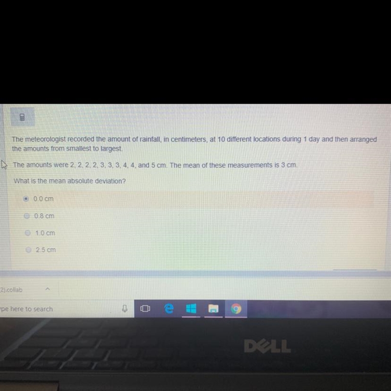 What is the mean absolute deviation?-example-1