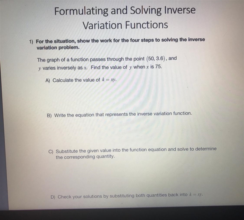 Formulating and solving inverse variation functions-example-1