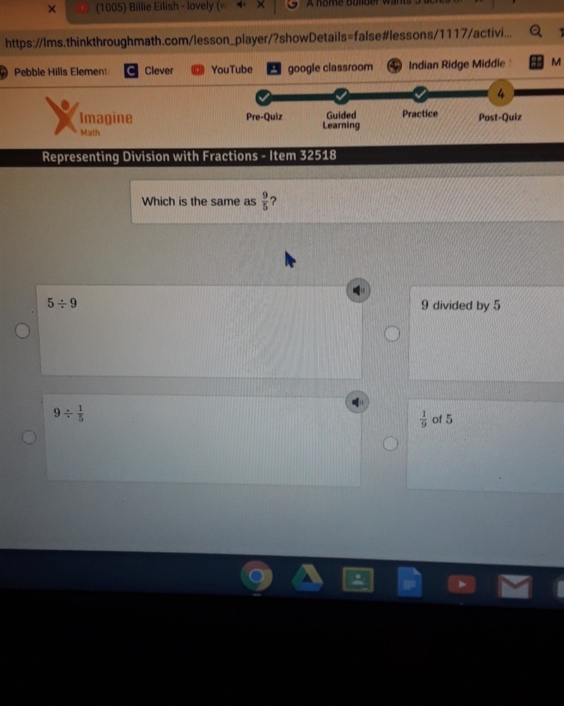 Which equation is the same as 9/5​-example-1