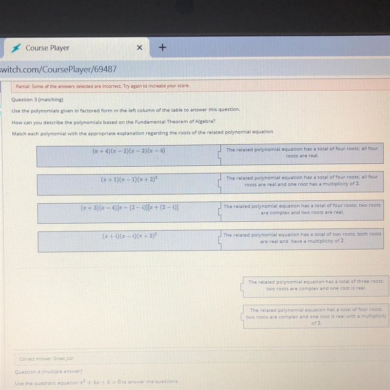 PLEASE HELP!! Match each polynomial with the appropriate explanation regarding the-example-1