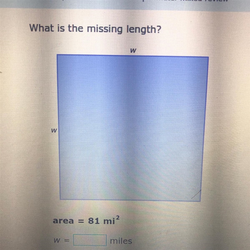 What is the missing length?-example-1