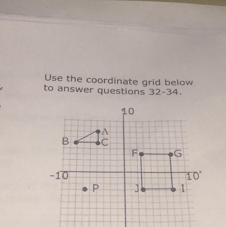 What is the approximate area of the rectangle FGJI A. 20 square units B. 24 square-example-1