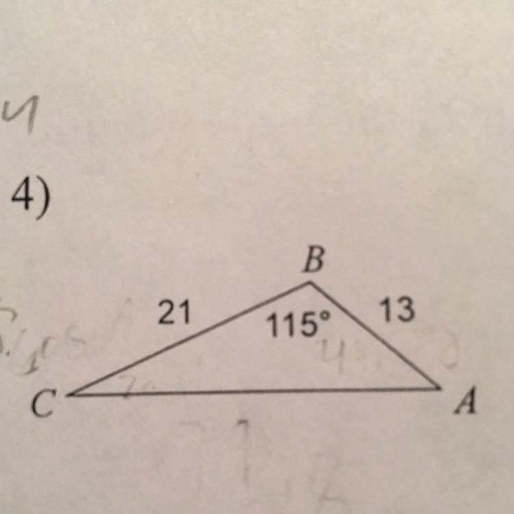 Help please!! solve the triangle-example-1