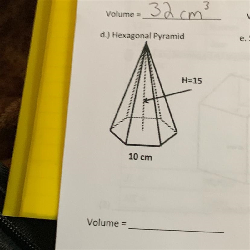 How do I find the volume-example-1