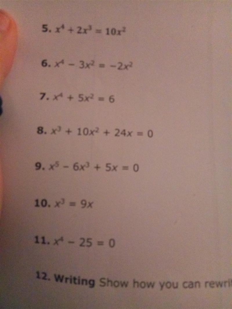 What are the real or imaginary solutions of the polynomial equation x*4-25=0​-example-1