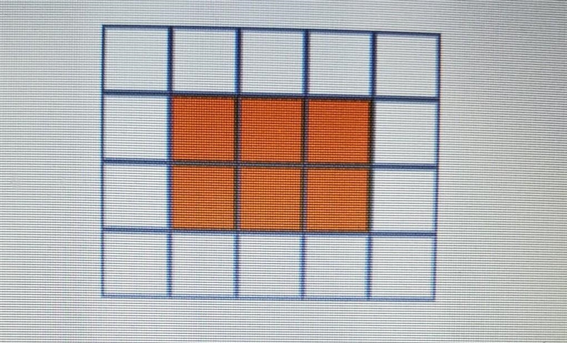 The large rectangle below represents one whole. What percent is represented by the-example-1