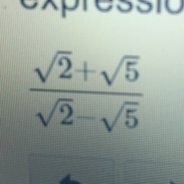 What if the simplest form of the radical expression?-example-1