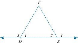 Match the reasons with the statements in the proof to prove DF = EF given that DEF-example-1