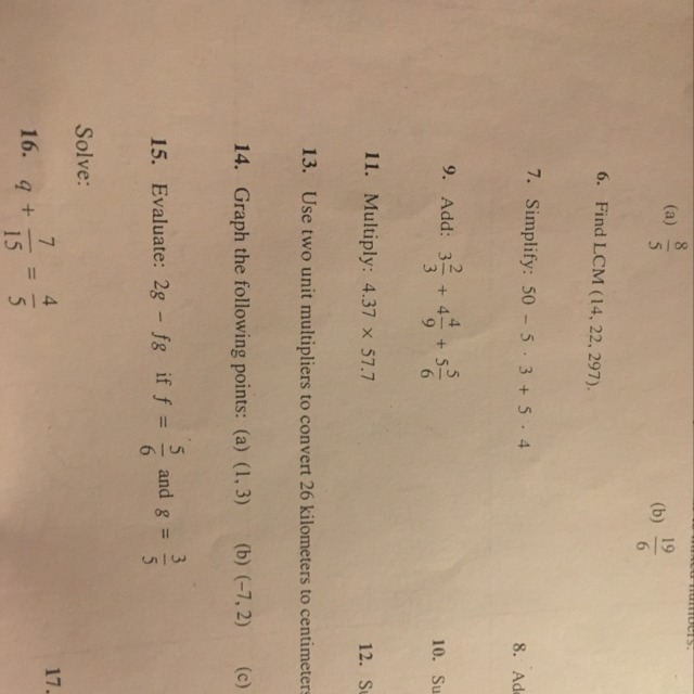 Could someone answer 13? Thank you.!-example-1