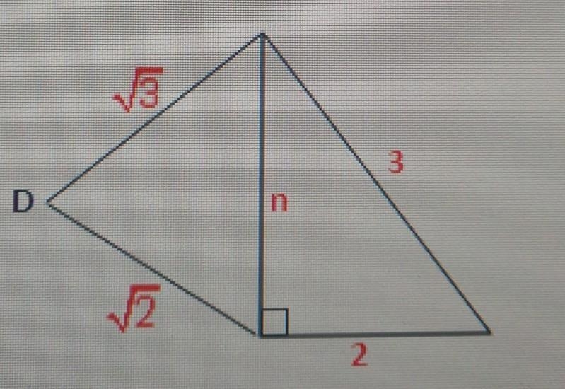 Explain why angle d must be a right angle Pls help​-example-1