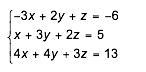 Solve the following system. Please show me how you did it.-example-1