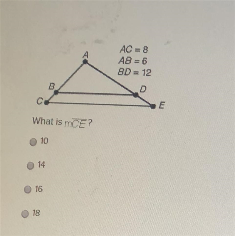 What is the length of cord AB-example-1