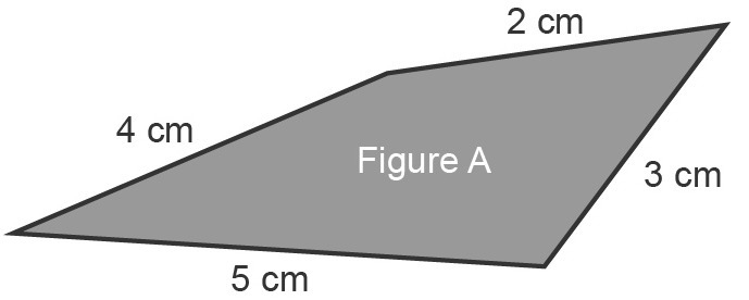 What figure is a dilation of Figure A by a factor of 2? Note that the images are not-example-1