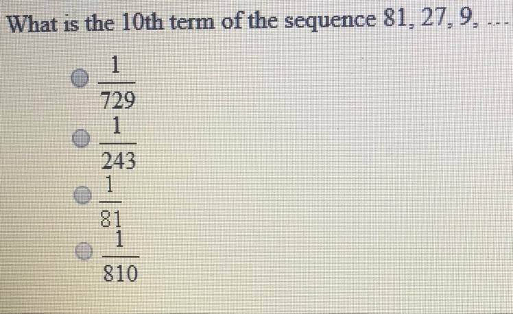 What is the tenth term?-example-1