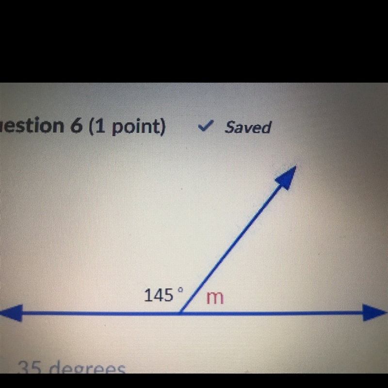 Find the measurement of angle m.-example-1