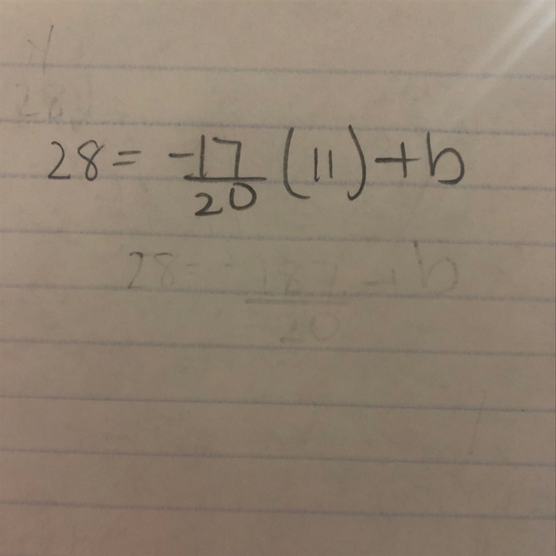 How do I solve for b-example-1