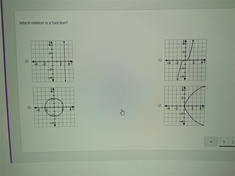 Which relation is a function?-example-1