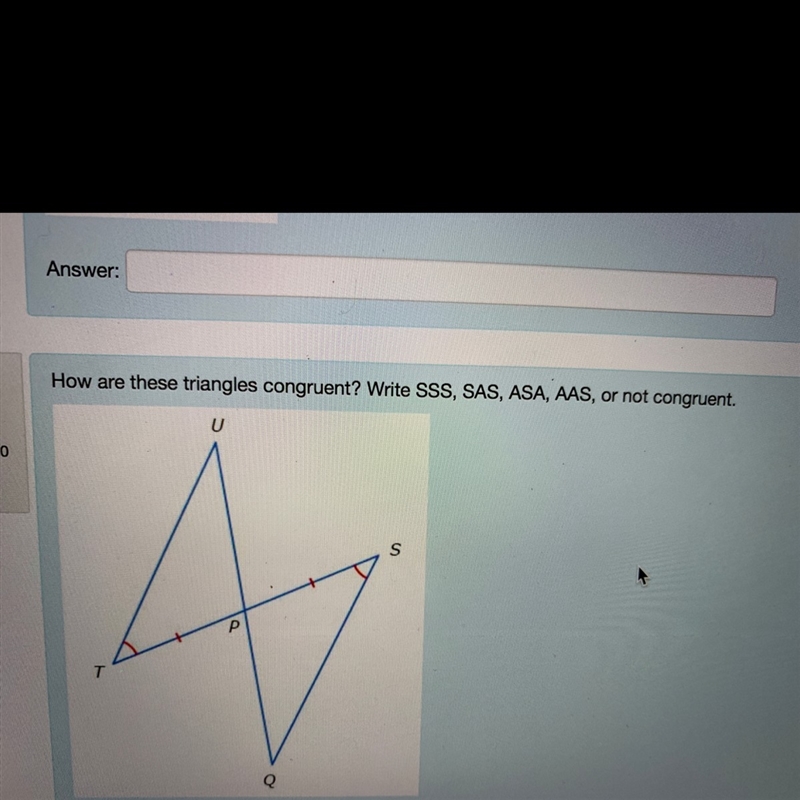 How are these triangles congruent?-example-1