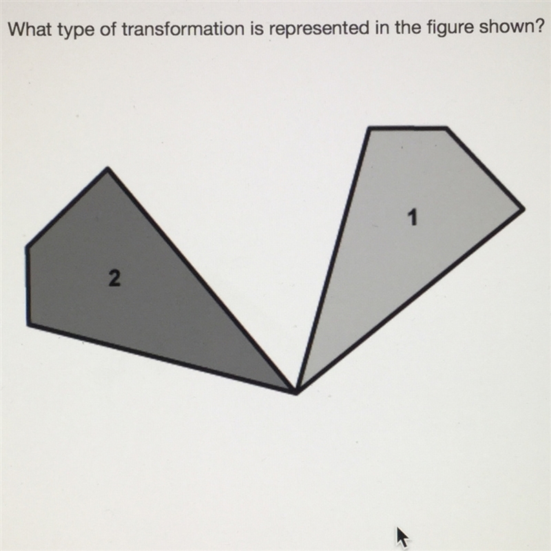 What type of transformation is represented in the figure shown?-example-1