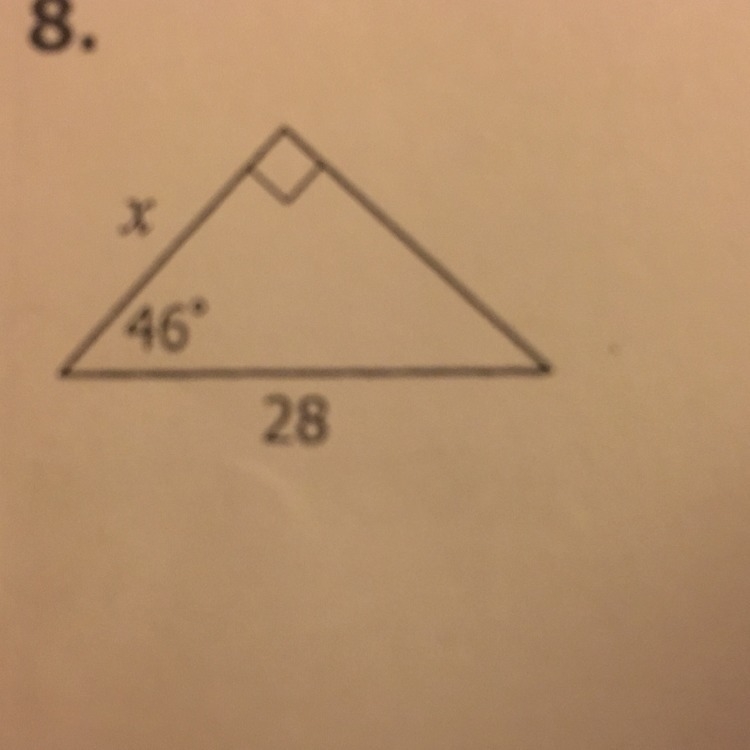 How do I find the x and how do I round it to the nearest tenth?-example-1