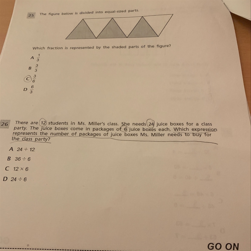 What is the answer of question 26 please is for my brother-example-1