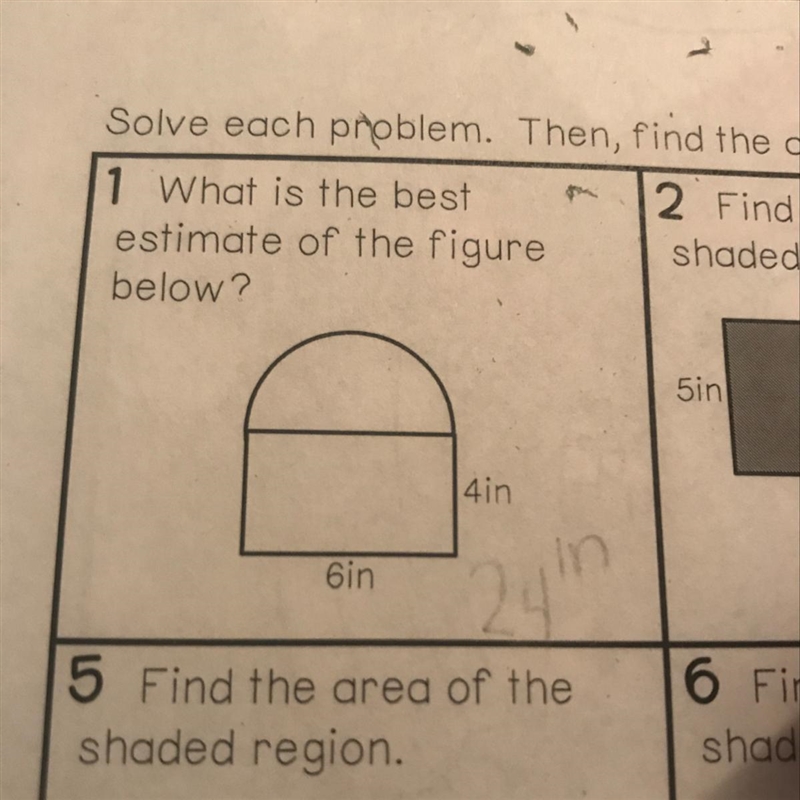 What is the estimate of forgive 6in by 4in-example-1