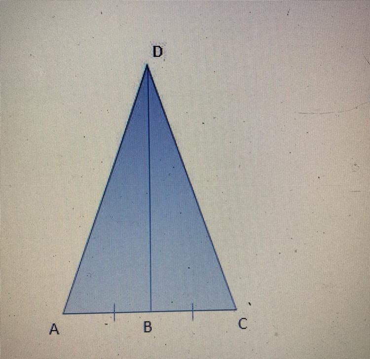 ASAP! triangle ACD is an isosceles triangle. the height is 12. the base is 10. Round-example-1