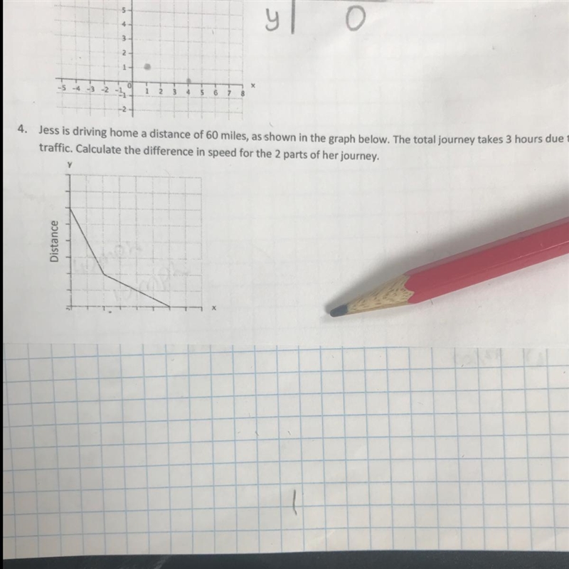 Hi I need help with working out the speed on a graph. Any help appreciated!-example-1