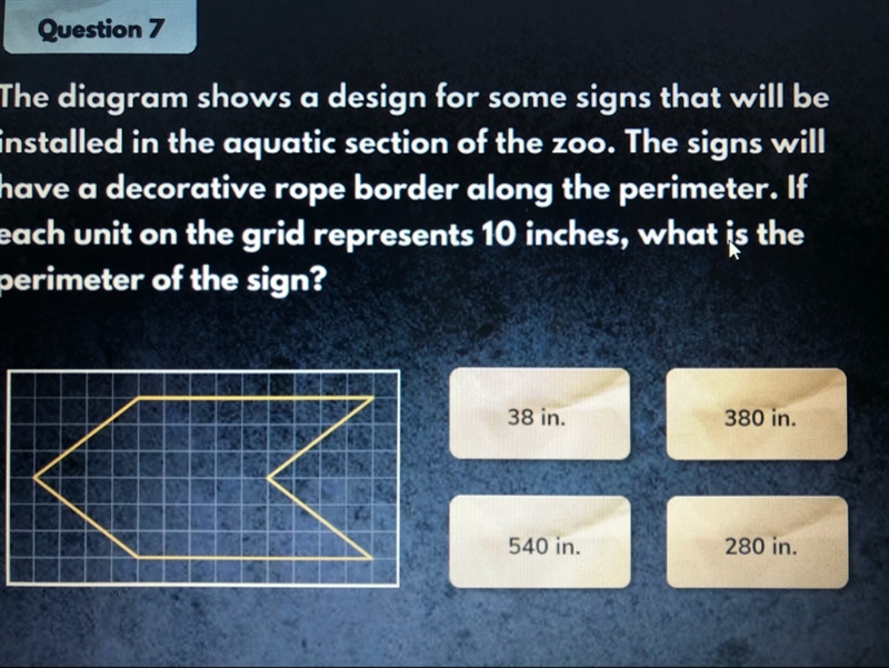 The diagram shows a design for some signs that will be installed in the aquatic section-example-1