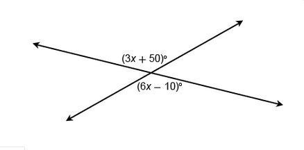 What is the value of x? Enter your answer in the box. x =-example-1