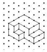 How many cubes would you use to make the structure below? f A. 17 cubes B. 18 cubes-example-1