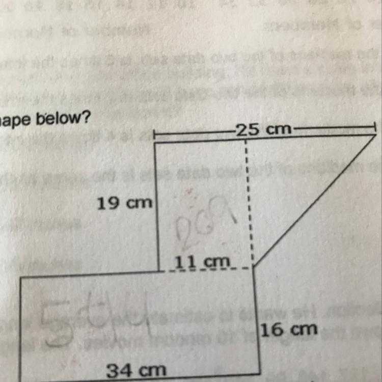 HELP ASAP. 20 Pointssssss. What’s the area of this figure?-example-1