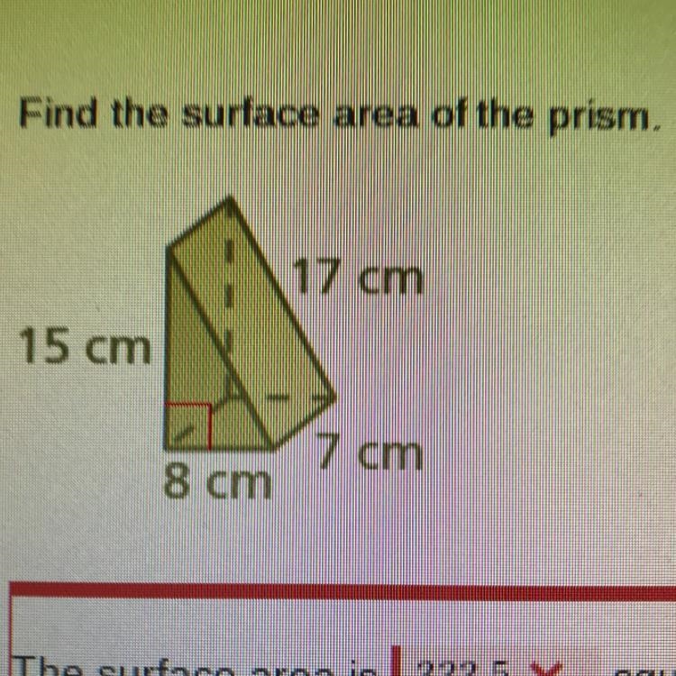 Find the surface area of the prism.-example-1