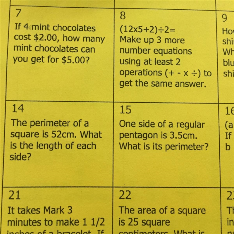 Help me do questions 14 and 15 please. I am in 6th grade.Thanks-example-1