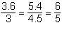 Which set of ratios could be used to determine if one triangle is a dilation of the-example-2