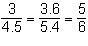 Which set of ratios could be used to determine if one triangle is a dilation of the-example-5