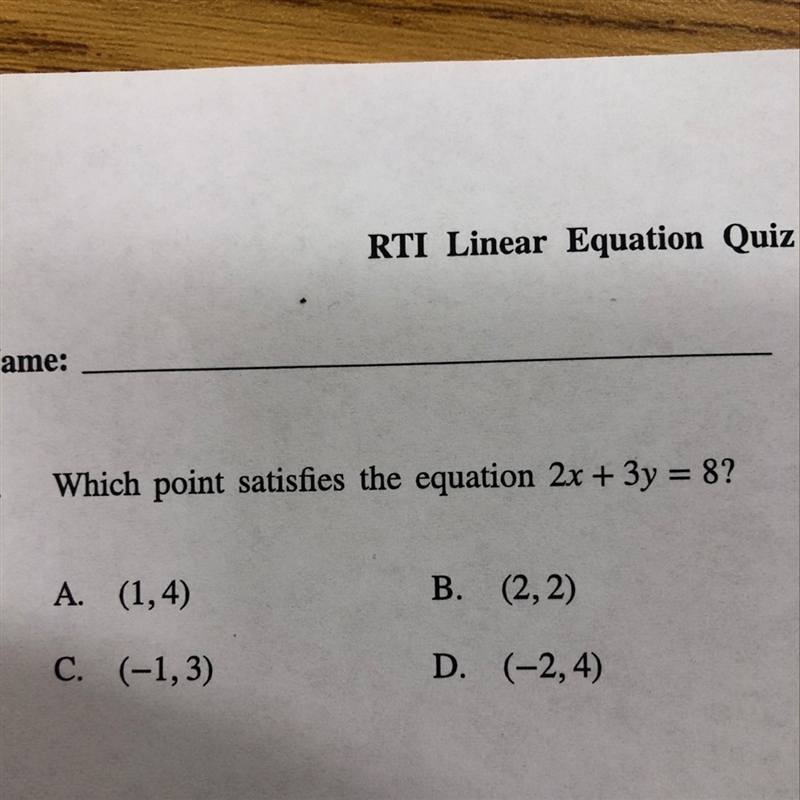 What point the equation-example-1