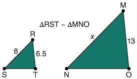 Please help me.. What is the length of side x? 3.25 12 14.5 16-example-1