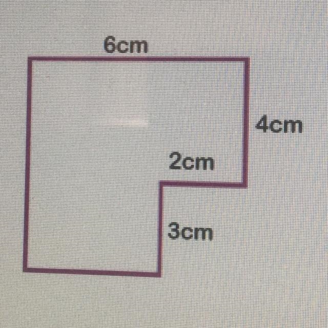 What is the perimeter and the area of the figure-example-1