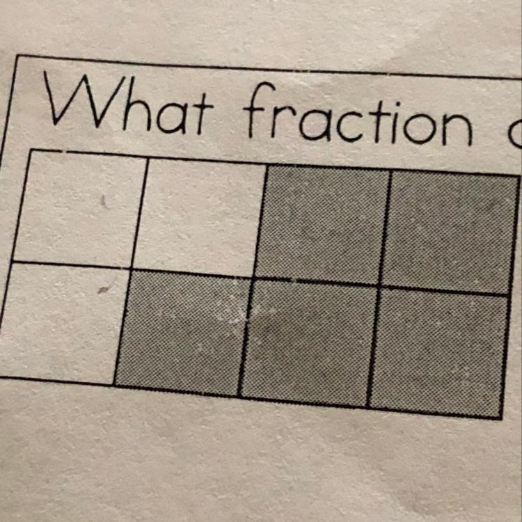 What fraction of the shape is white-example-1