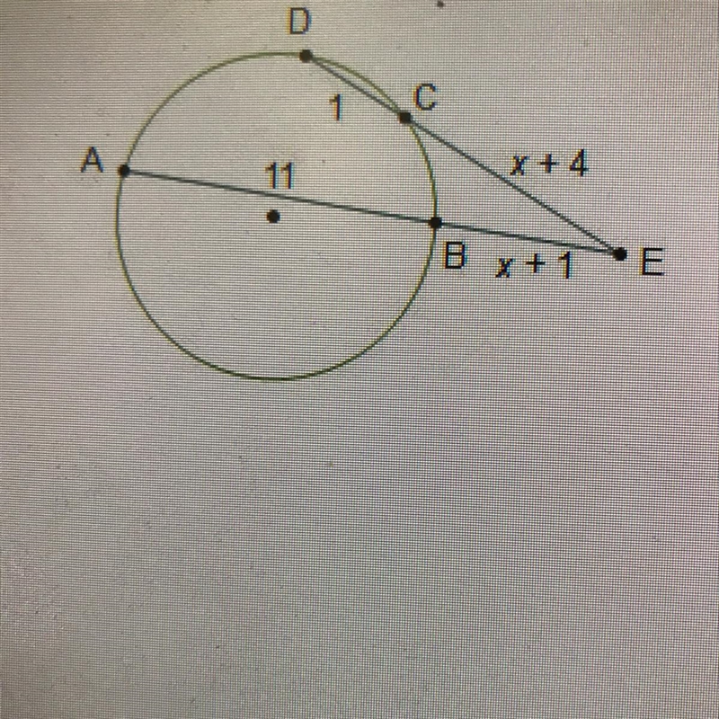 What is the value of X? A)2 B)3 C)6 D)7-example-1