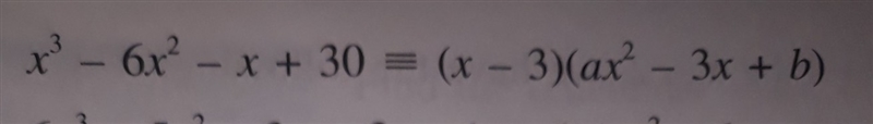 Find the values of the unknown constants for the identities-example-1