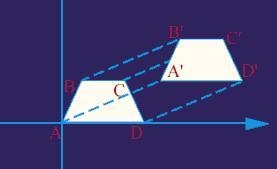 B’ is the ______ of B. reflection preimage dilation image-example-1